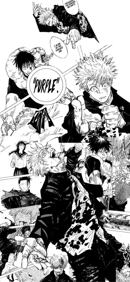 Jujutsu Kaisen manga panel